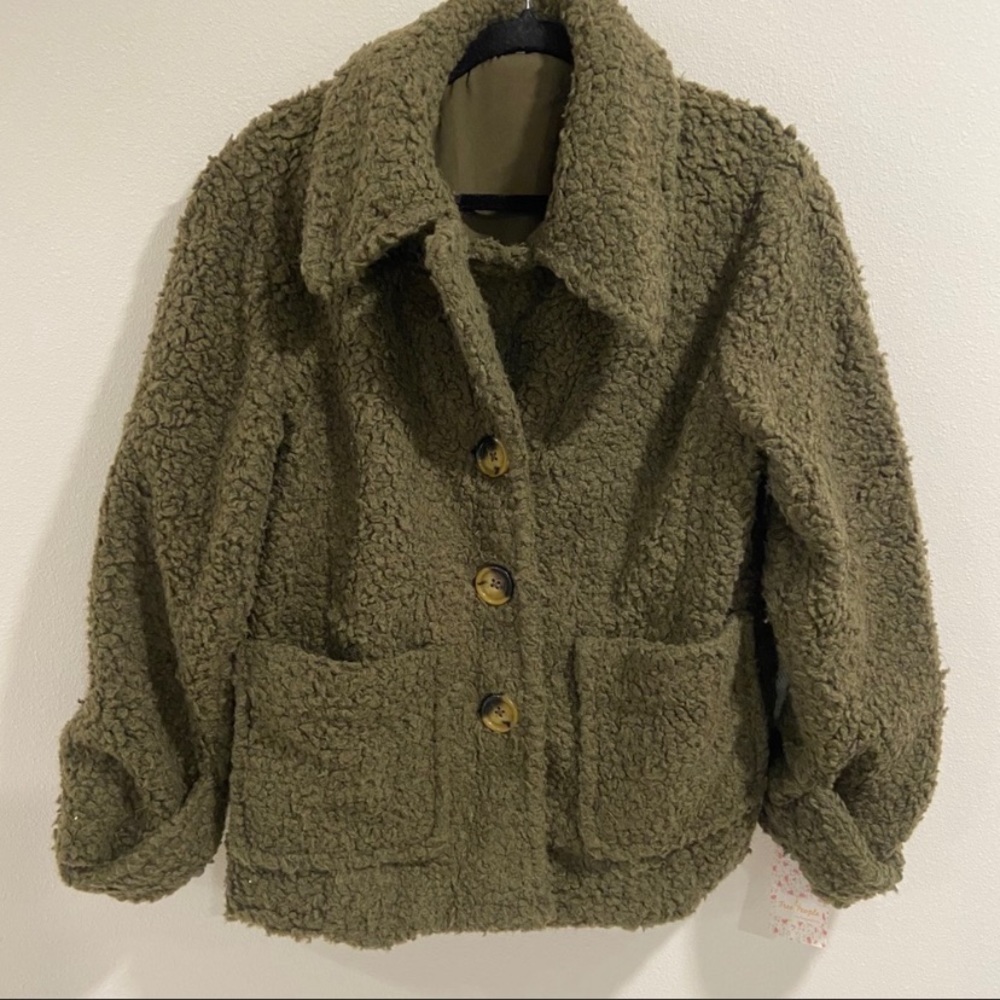 Free people teddy jacket